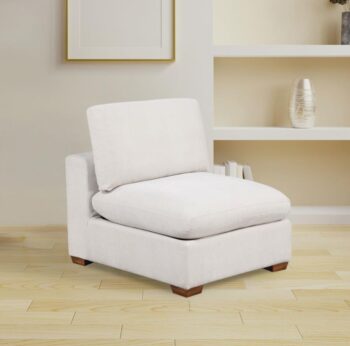 Lakeview Upholstered Armless Chair by Coaster Furniture