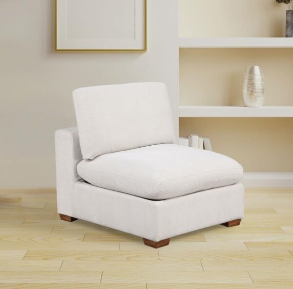 Lakeview Upholstered Armless Chair by Coaster Furniture 8
