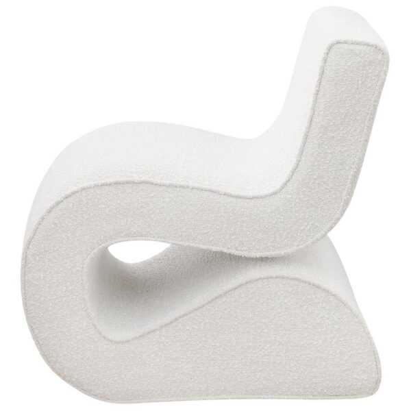 Ronea Bouclé Upholstered Armless Curved Accent Chair by Coaster Furniture 12