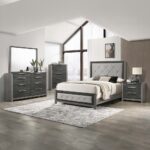 Jehoram Dresser in Gray Finish BD02725 By ACME Luxury Bedroom Dressers & Mirrors Mobilia Cleopatra 14 Jehoram Dresser in Gray Finish BD02725 By ACME 14