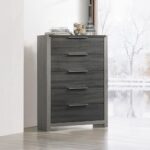 Jehoram Chest in Gray Finish BD02726 By ACME Bedroom Chest of Drawers Mobilia Cleopatra 9 Jehoram Chest in Gray Finish BD02726 By ACME 9