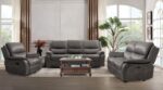 Henricus Glider Recliner CM9911DG-CH Glide into Ultimate Relaxation by Furniture of America 14