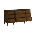 Eave Hazelnut 9 Drawer Dresser By Art Furniture Luxury Bedroom Dressers & Mirrors Mobilia Cleopatra 13 Eave Hazelnut 9 Drawer Dresser By Art Furniture 13