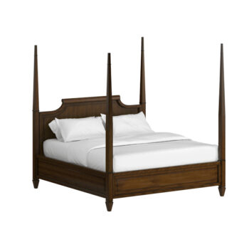 Eave King Panel Bed in Hazelnut Finish By Art Furniture