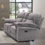 Josias Loveseat CM9908DV-LV-PK Transitional Light Gray Reclining by Furniture of America 15