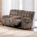 Hieronymus Manual Loveseat FM64001DB-LV-M Transitional Dark Brown by Furniture of America 13