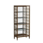 Eave Bookcase with Hazelnut & Burnished Gold Accents By Art Furniture 10
