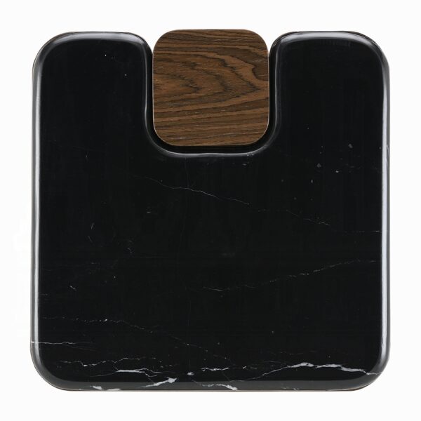 Dana End Table with Natural Marble LV04596 By ACME - Image 2