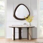 Haidar Console Table With Marble Top AC04567 By ACME 14