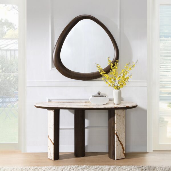 Haidar Console Table With Marble Top AC04567 By ACME 10