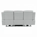 Elonzo Power Motion Sofa in Light Gray Leather LV05900 By ACME - Image 4