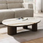 Haidar Coffee Table with Natural Marble LV04565 By ACME