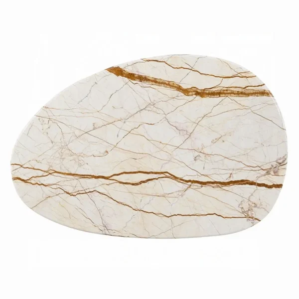 Haidar Coffee Table with Natural Marble LV04565 By ACME - Image 3