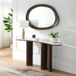 Hanale Brown Accent Mirror AC04578 By ACME - Image 2
