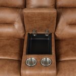 Septimus Sectional TM6028BR-SECT Contemporary Saddle Brown by Furniture of America 23