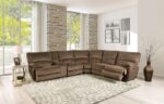 Cerelia Power Sectional CM9909BR-SECT-PM Transitional Comfort by Furniture of America 23