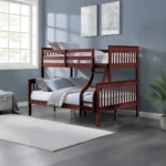 Marita Wooden Twin over Full Bunk Bed By ACME