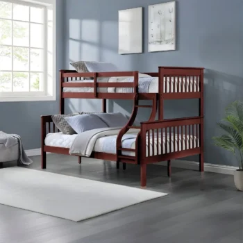 Marita Wooden Twin over Full Bunk Bed By ACME