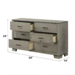 Joanna Weathered Gray Dresser BD05145 By ACME - Image 2