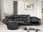 Gatria Sectional CM6982DG-SECT Reclining Comfort for the Whole Family by Furniture of America 18