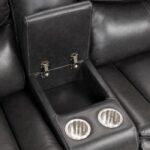 Gatria Sectional CM6982DG-SECT Reclining Comfort for the Whole Family by Furniture of America 21