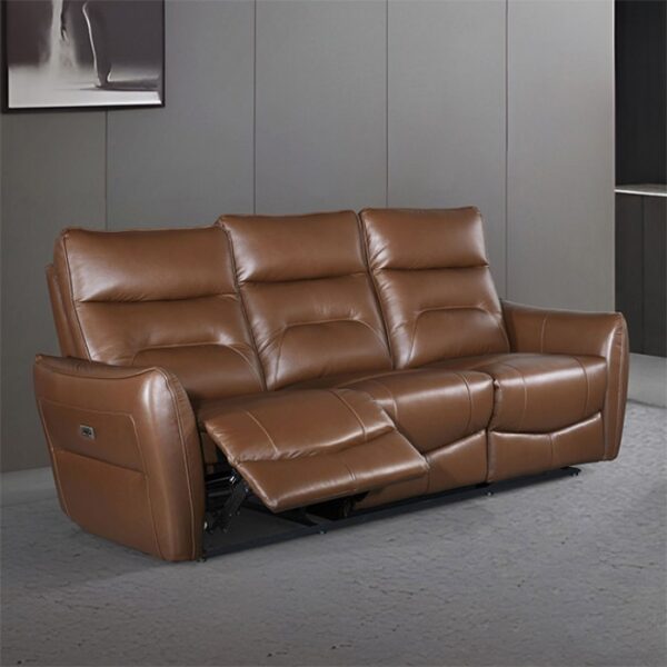 Terentius Power Sofa FM69006BR-SF-PM Contemporary Reclining in Caramel Brown by Furniture of America 6