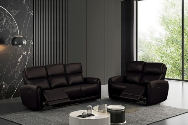 Schlieren Power Recliner FM6012BK-CH-PM Compact Modern Comfort by Furniture of America 8
