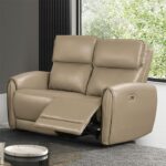 Schlieren Power Loveseat FM6012BG-LV-PM Compact Comfort by Furniture of America 11