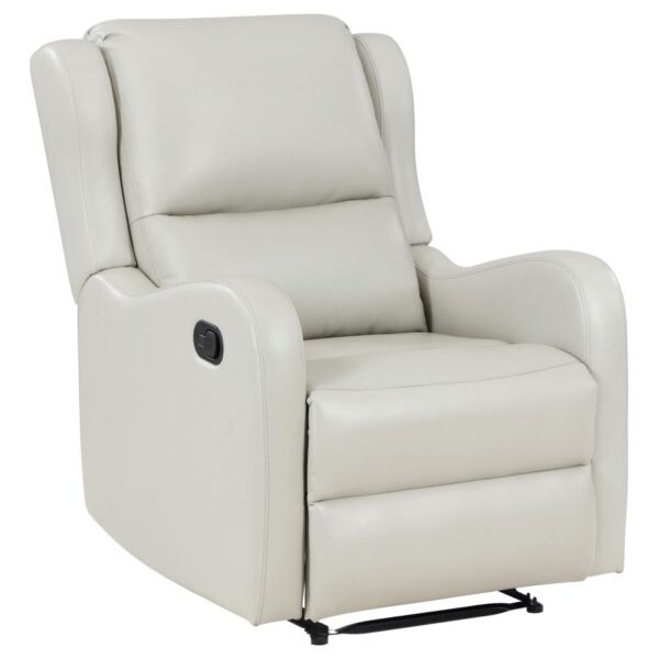 Kelsey Upholstered English Arm Recliner Chair Ivory by Coaster Furniture 8