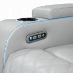 Elonzo Power Motion Loveseat with Console LV05901 By ACME 21