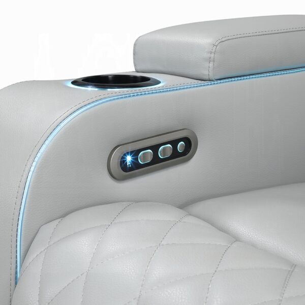 Elonzo Power Motion Loveseat with Console LV05901 By ACME 14