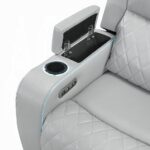 Elonzo Power Motion Loveseat with Console LV05901 By ACME 22