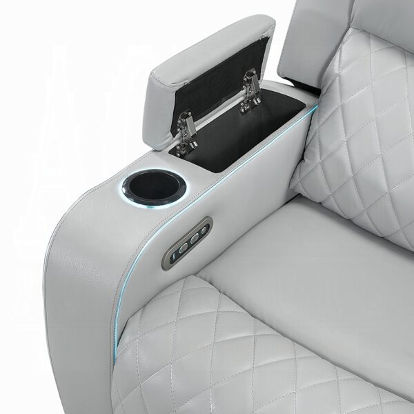 Elonzo Power Motion Loveseat with Console LV05901 By ACME 15