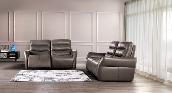 Granucci Italian Leather Power Loveseat  FM90007GY-LV-PM-PK by Furniture of America 8