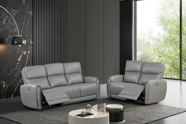 Schlieren Power Sofa in Gray FM6012GY-SF-PM Contemporary by Furniture of America 10