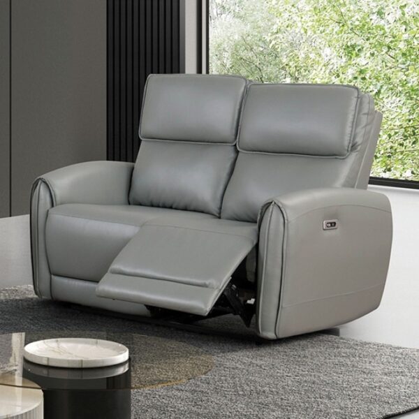 Schlieren Gray Power Sofa FM6012GY-LV-PM Contemporary by Furniture of America 7