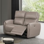 Schlieren Light Brown Power Loveseat  FM6012LB-LV-PM by Furniture of America 9