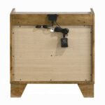 Garcia Nightstand with LED BD04863 By ACME Luxury Bedroom Nightstands Mobilia Cleopatra 14 Garcia Nightstand with LED BD04863 By ACME 14