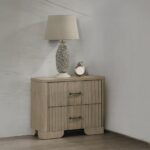 Lakkari Oak Nightstand BD04873 By ACME Luxury Bedroom Nightstands Mobilia Cleopatra 11 Lakkari Oak Nightstand BD04873 By ACME 11