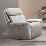 Artemia Light Taupe Power Recliner CM9922FG-CH-PM by Furniture of America 7
