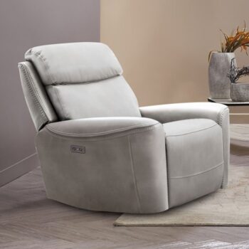Artemia Light Taupe Power Recliner CM9922FG-CH-PM by Furniture of America