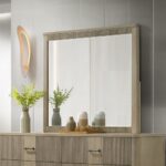 Lakkari Mirror in Antique Oak Finish BD04874 By ACME 11