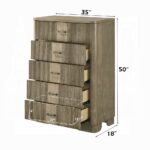 Lakkari Chest in Antique Oak Finish BD04876 By ACME Bedroom Chest of Drawers Mobilia Cleopatra 10 Lakkari Chest in Antique Oak Finish BD04876 By ACME 10
