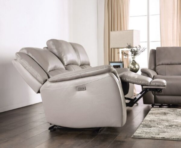 Gorgius Light Gray Power Sofa CM9910ST-SF-PM-PK by Furniture of America 10