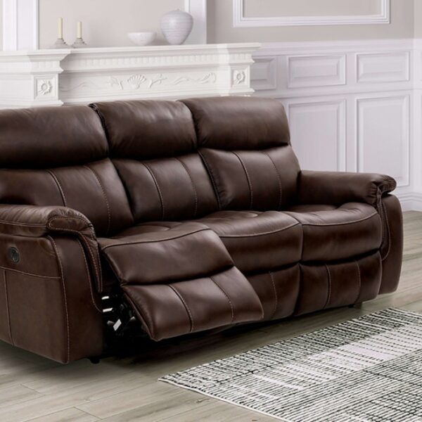 Antenor Brown Power Sofa CM9926MB-SF-PM by Furniture of America 6