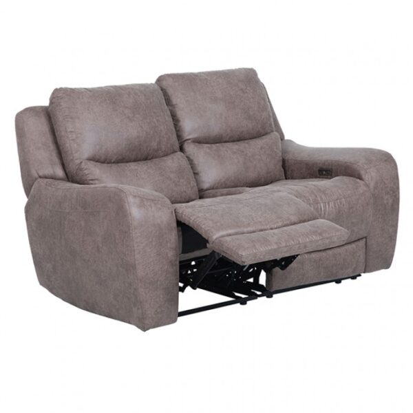Demetrius Brown Power Loveseat CM9931BR-LV-PM-PK by Furniture of America 11