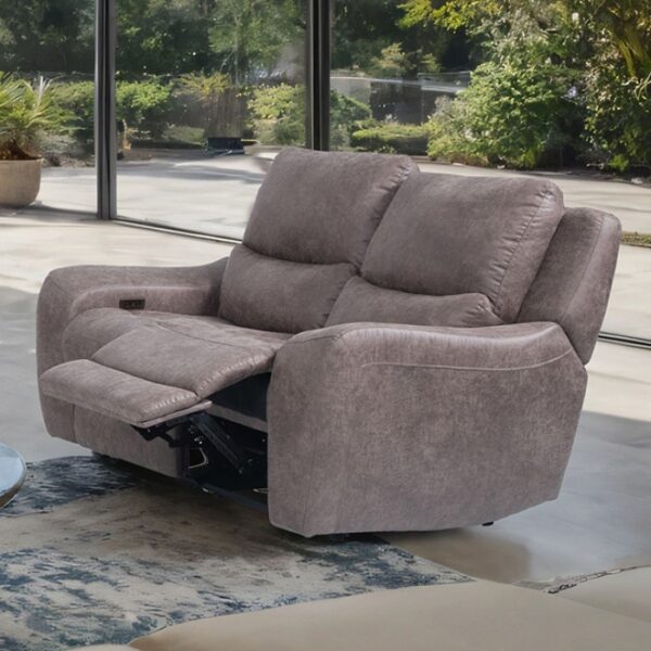 Demetrius Brown Power Loveseat CM9931BR-LV-PM-PK by Furniture of America 8