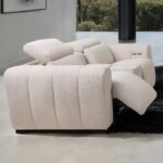 Thaddea White Power Loveseat CM9934WH-LV-PM-PK by Furniture of America 9