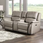 Gorgius Light Gray Power Loveseat CM9910ST-LV-PM-PK  by Furniture of America 15