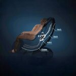 Calmridge Massage Chair MC0001BW Striking Black & White by Furniture of America 12